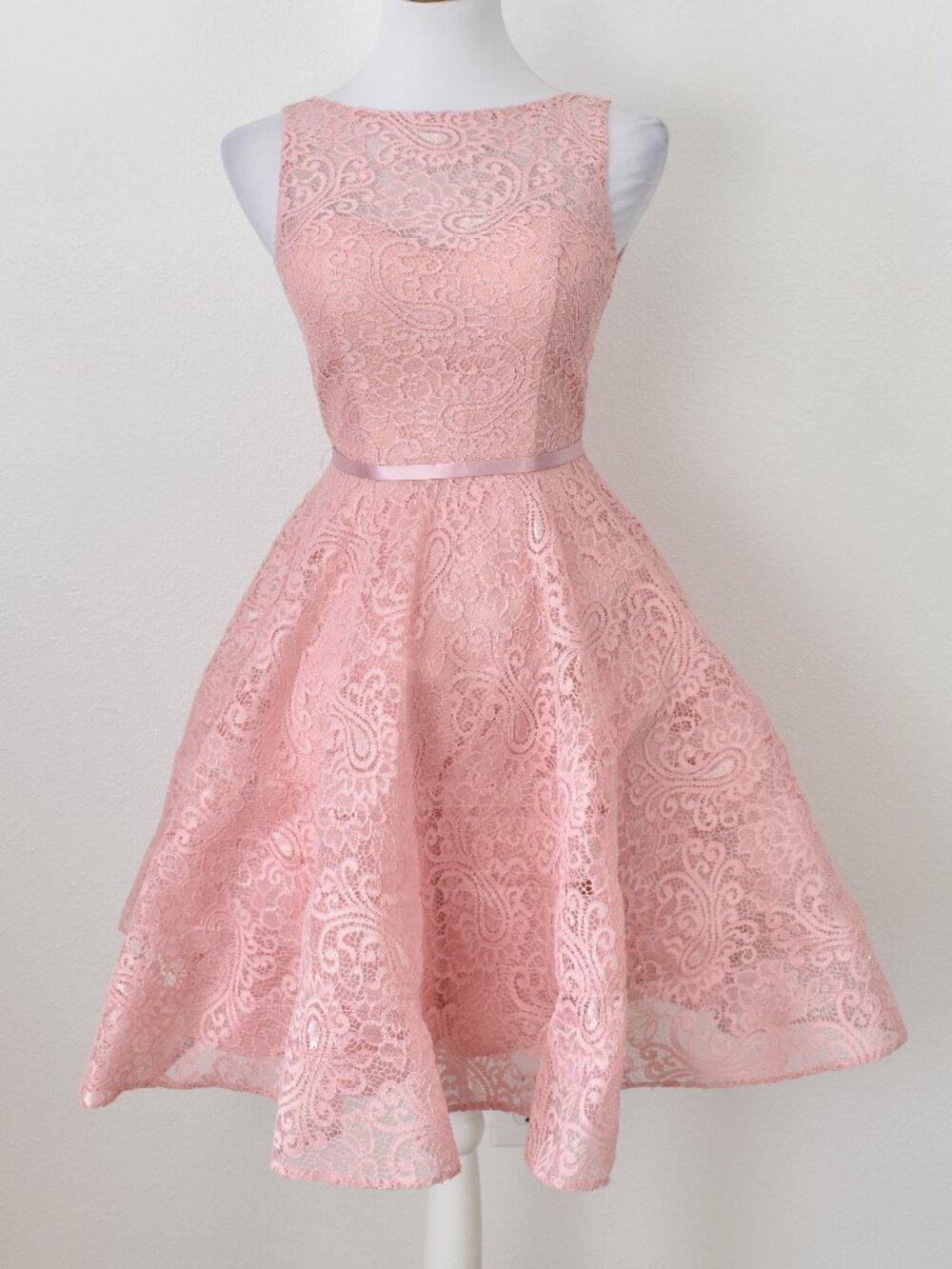 Clarisse Homecoming 3335 Fit and Flare Lace Dress - 2 - Picture 6 of 11